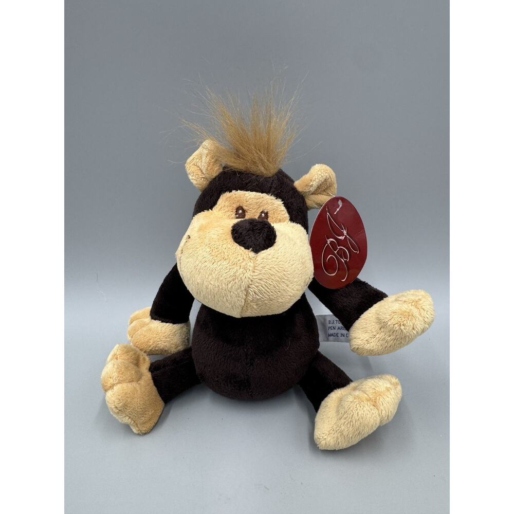 BJ Toy Company Small Monkey Plush 6 Inch Stuffed Animal